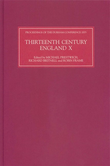 Book cover image for Thirteenth Century England X ISBN: 9781843831228
